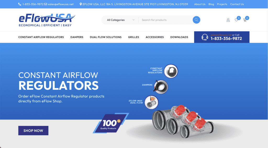 Introducing eFlow Shop – eFlow USA’s New Online Store!