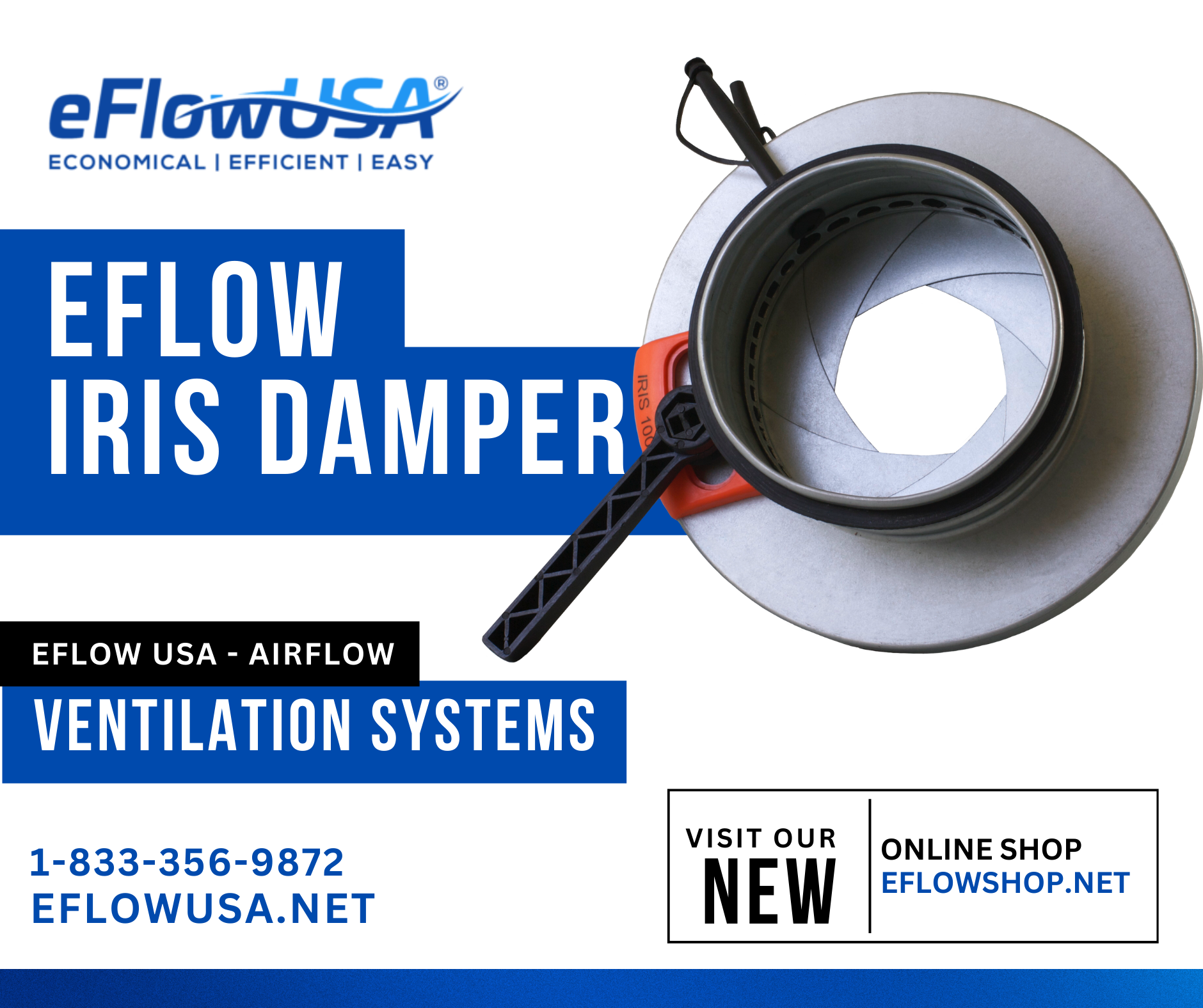 eFlow IRIS Balancing Dampers