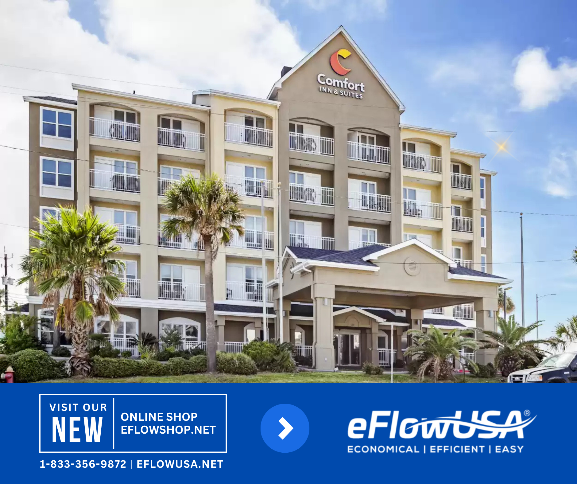 Comfort Inn Hotel, Galveston, Texas